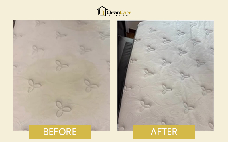 Stain-free mattress after mattress cleaning in Singapore