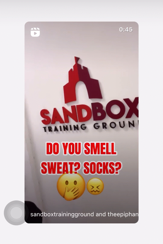 Sand Box Training Ground Instagram Reel Review